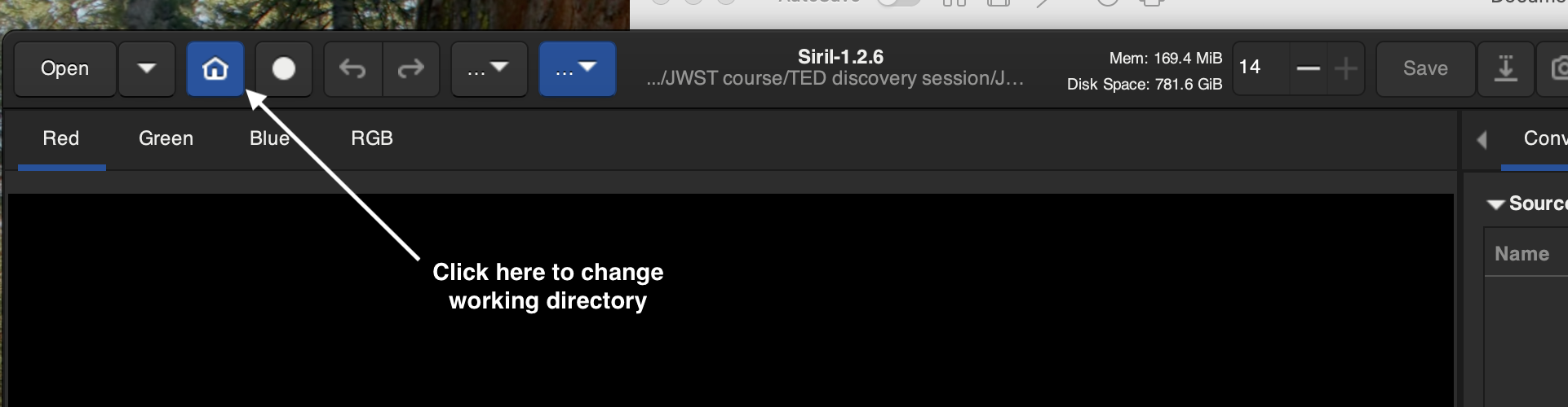 Set Working Directory
